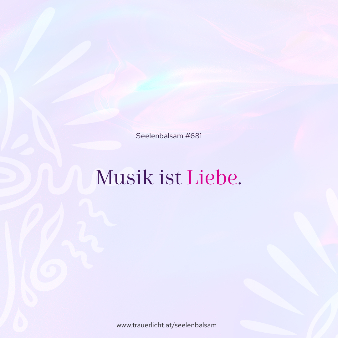 Musik ist Liebe.